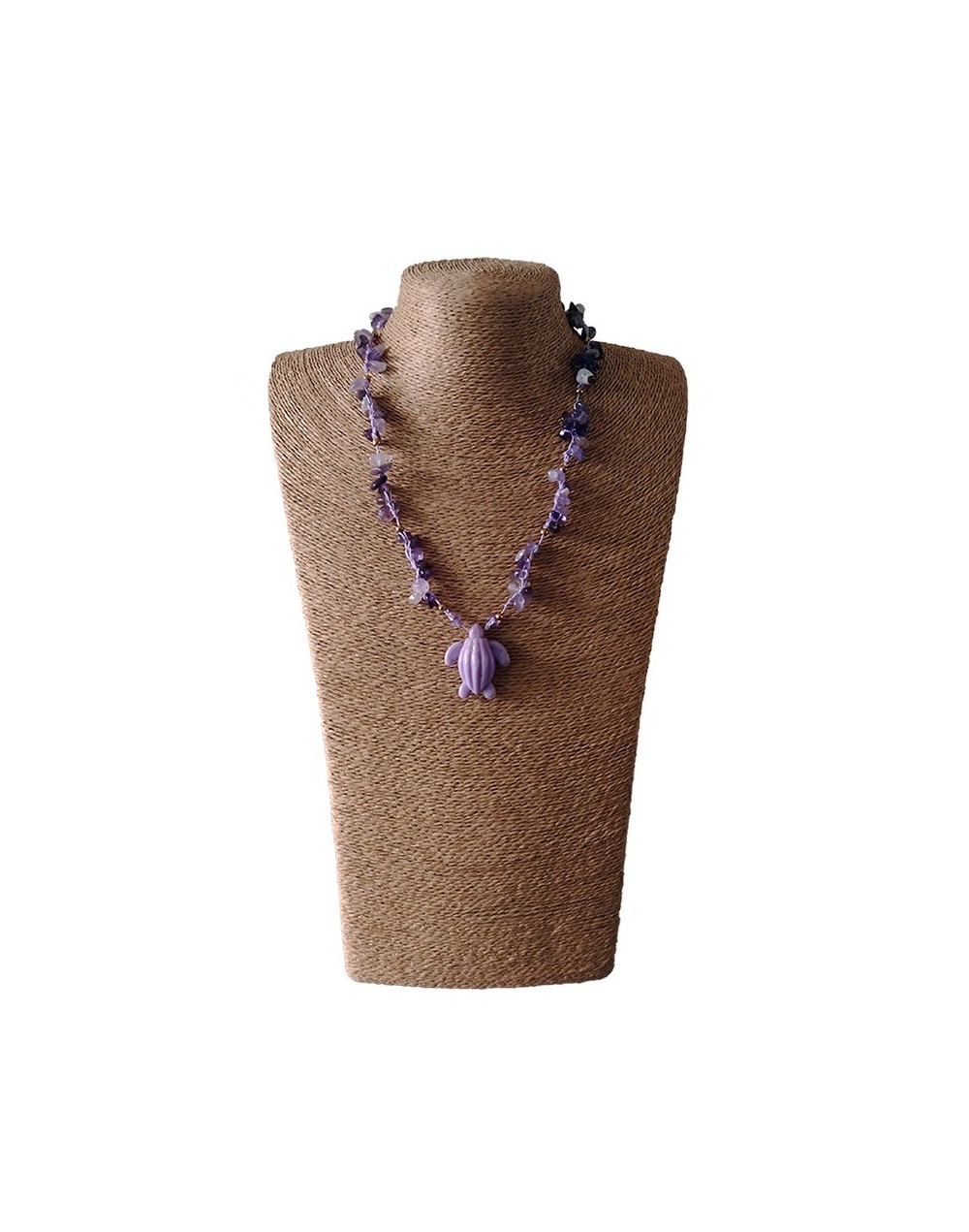 Collar Amatista Laúd
