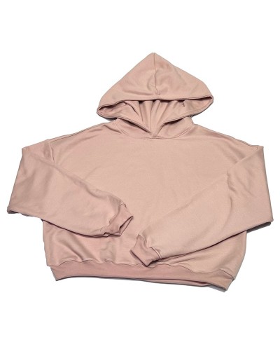 Buzo tipo Crop Top Rosa Bebé