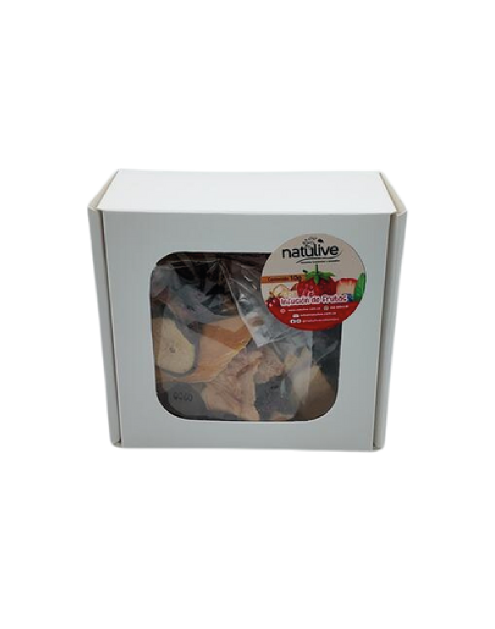Infusión de frutos rojos (Mora, fresa, arándanos y flor de jamaica) x 10g caja x 5 unidades