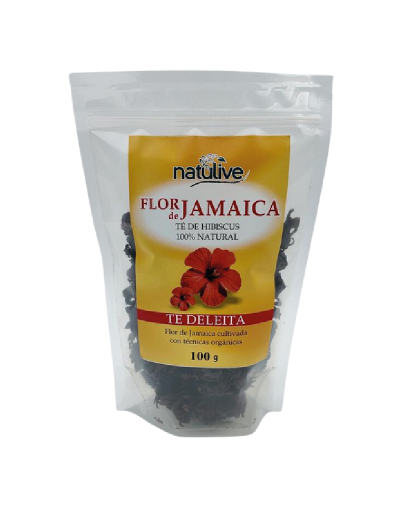 Flor de Jamaica en pétalos 100g