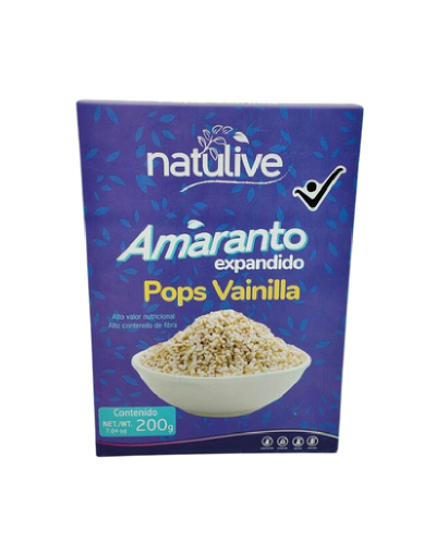 Pops Amaranto Vainilla x 200g