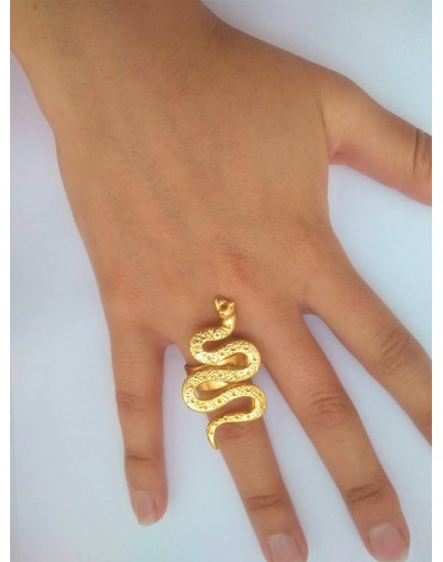 Anillo Mediano Figura Serpiente