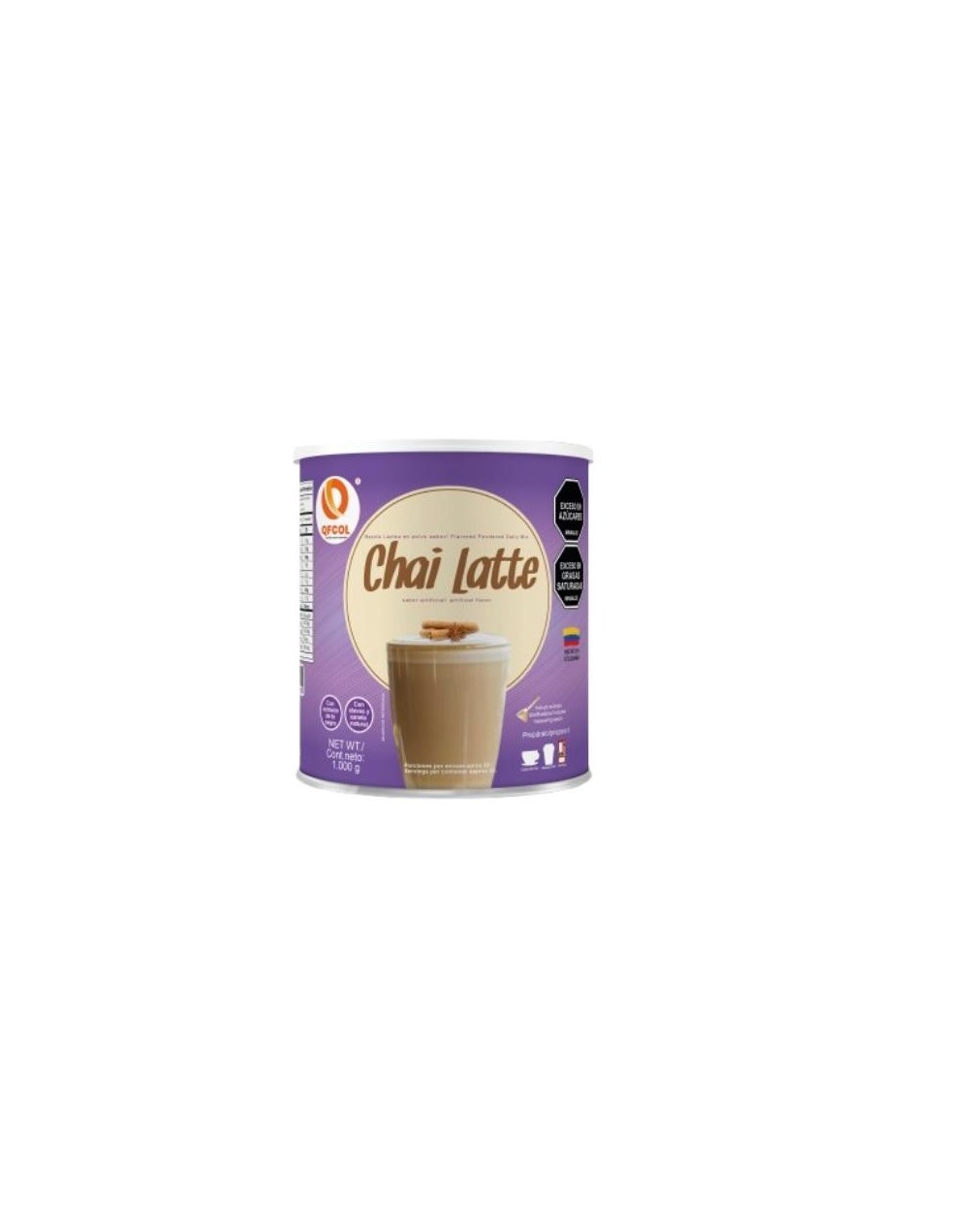 Té Chai Latte QFCOL Lata x 1000g