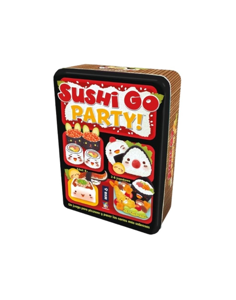 Sushi Go Party: Juego de Mesa Divertido y Familiar para 2-8 Jugadores