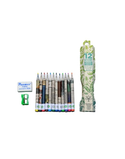 Docena de Colores de papel Grün