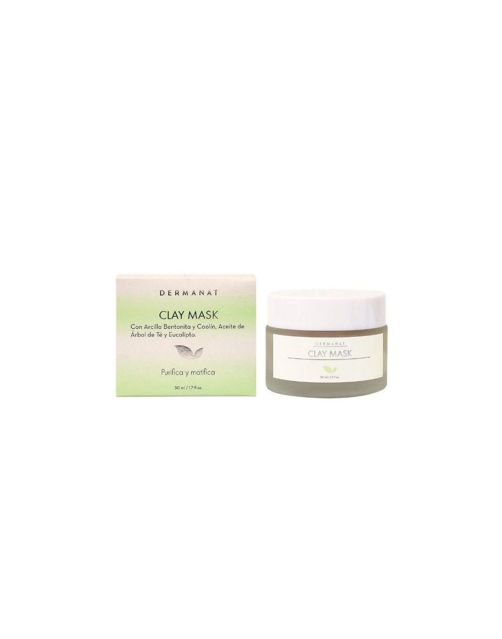 Clay Mask, Mascarilla Facial con Arcilla - Dermanat