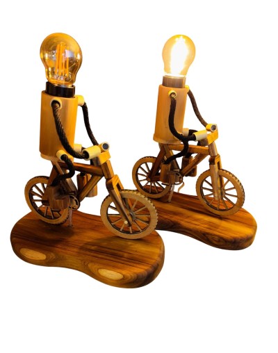 Lampara de mesa Bici