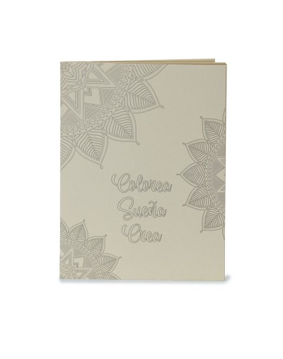 Cuaderno de mandalas ecológico Grün
