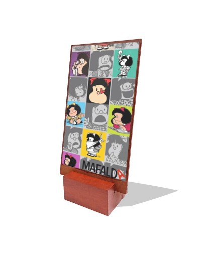 Cuadro de mesa Mafalda