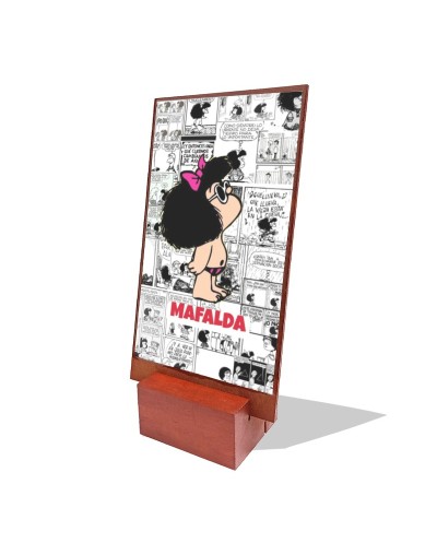 Cuadro de mesa Mafalda