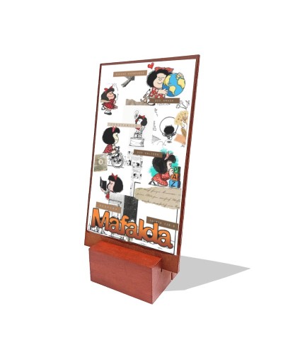 Cuadro de mesa Mafalda
