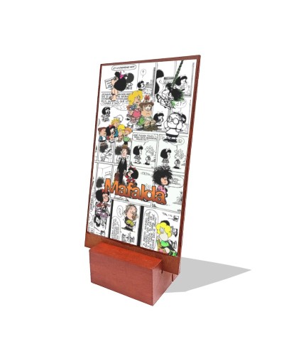 Cuadro de mesa Mafalda