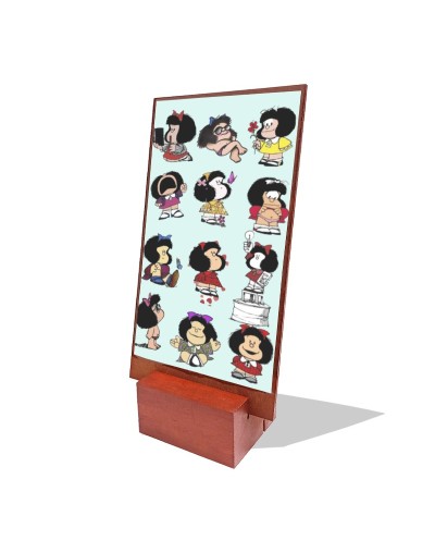 Cuadro de mesa Mafalda