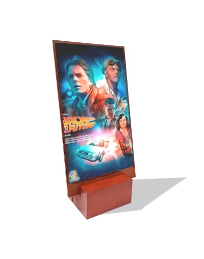 Cuadro de mesa Volver al Futuro