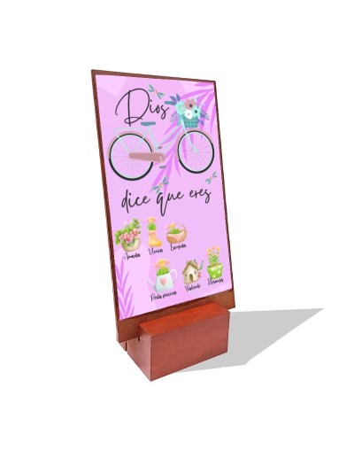 Cuadro de mesa Mensajes