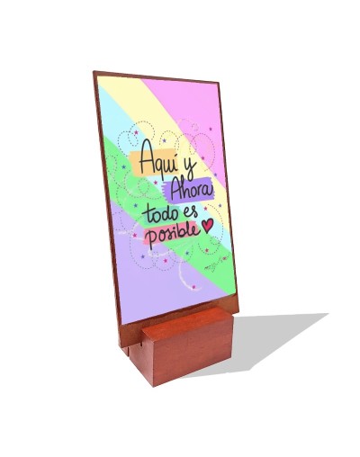 Cuadro de mesa Mensajes