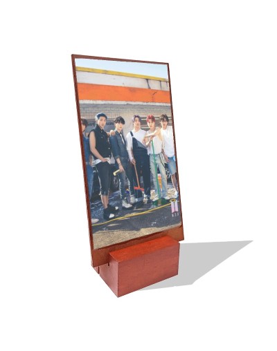 Cuadro de mesa BTS