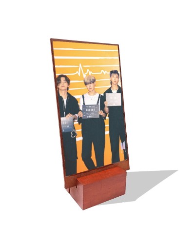 Cuadro de mesa BTS