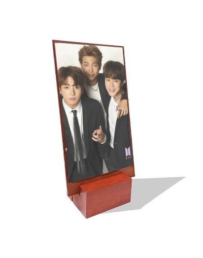Cuadro de mesa BTS