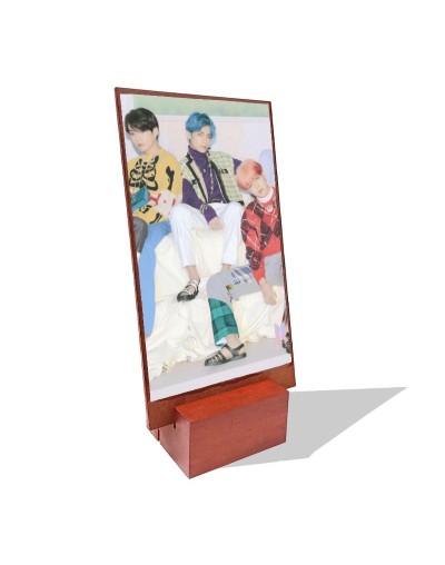 Cuadro de mesa BTS
