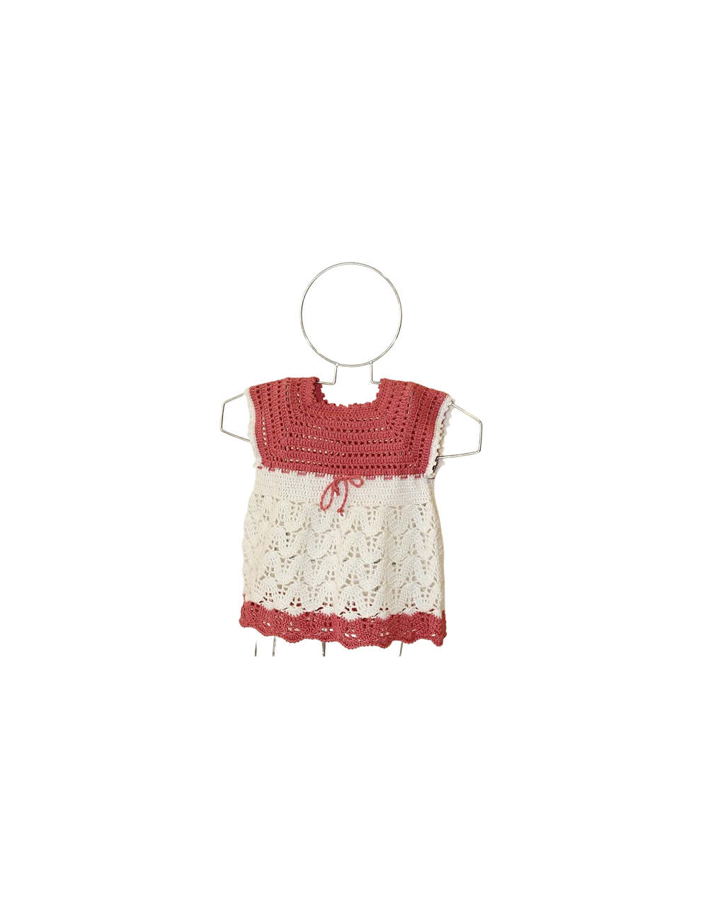 VESTIDO BLANCO Y PALO DE ROSA