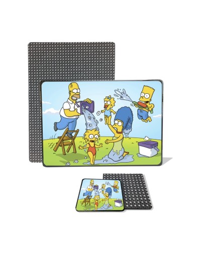 Individuales de mesa Los Simpson