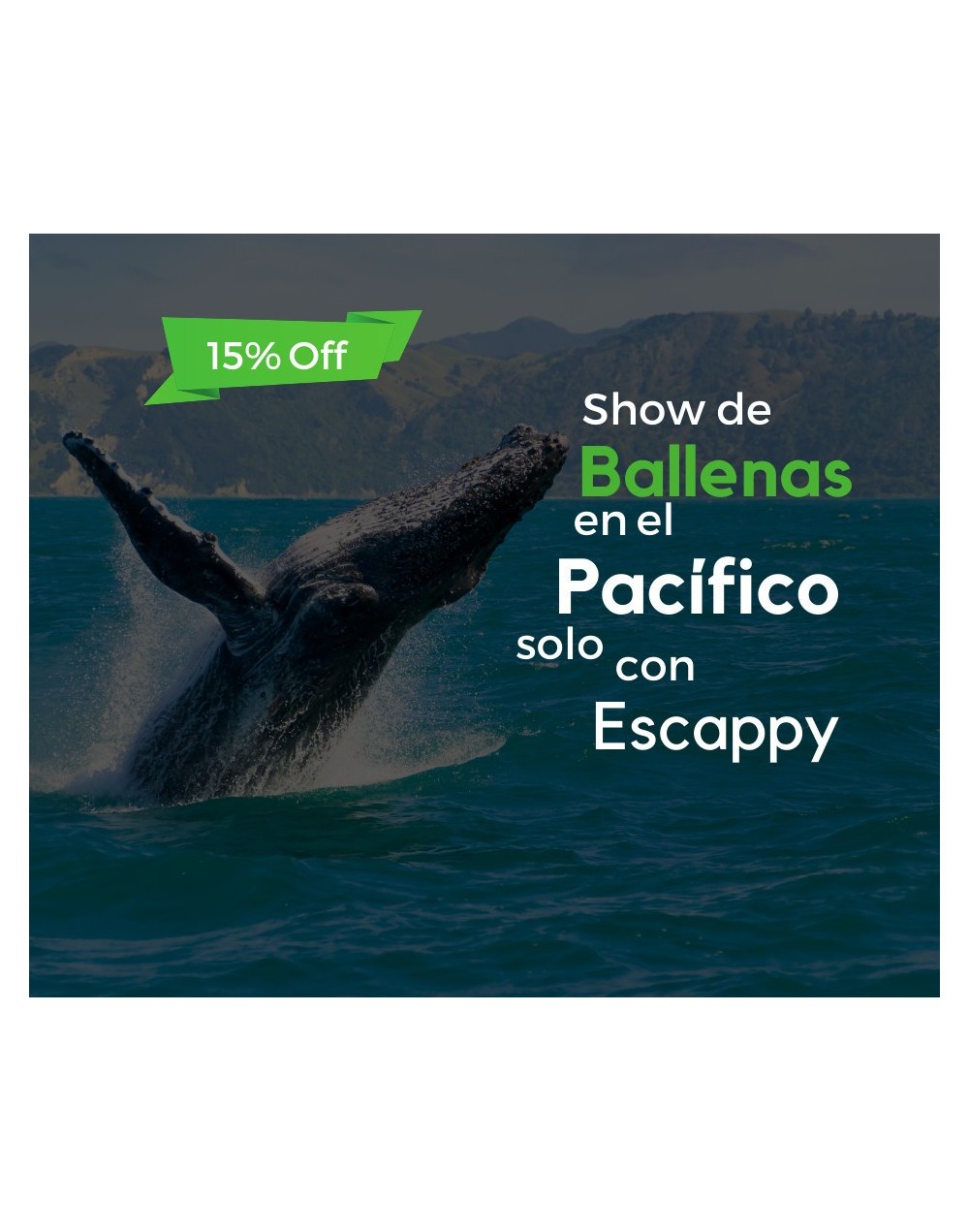 Viaje al Pacífico para dos personas