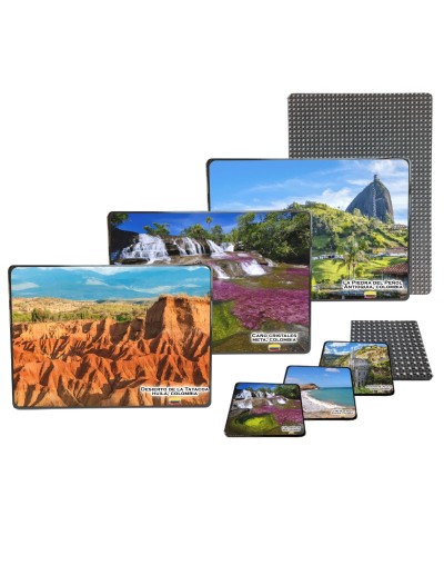 Individuales de mesa Colombia paisajes