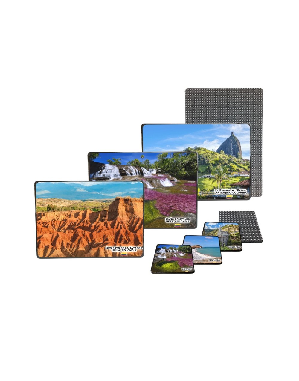 Individuales de mesa Colombia paisajes