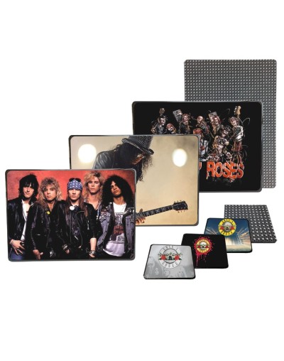 Individuales Guns and Roses