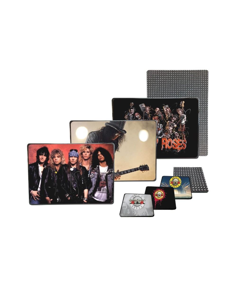 Individuales Guns and Roses