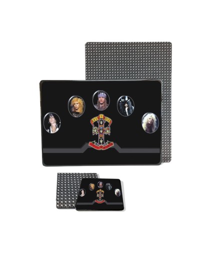 Individuales Guns and Roses