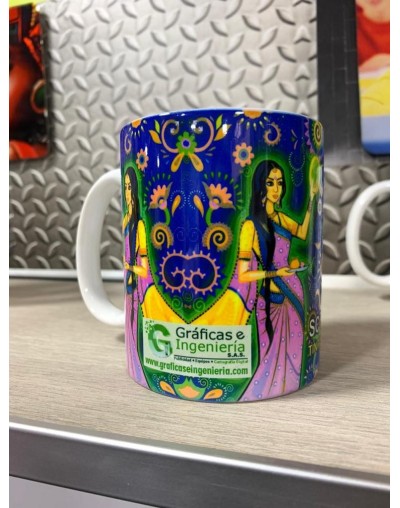 Mugs neón full color