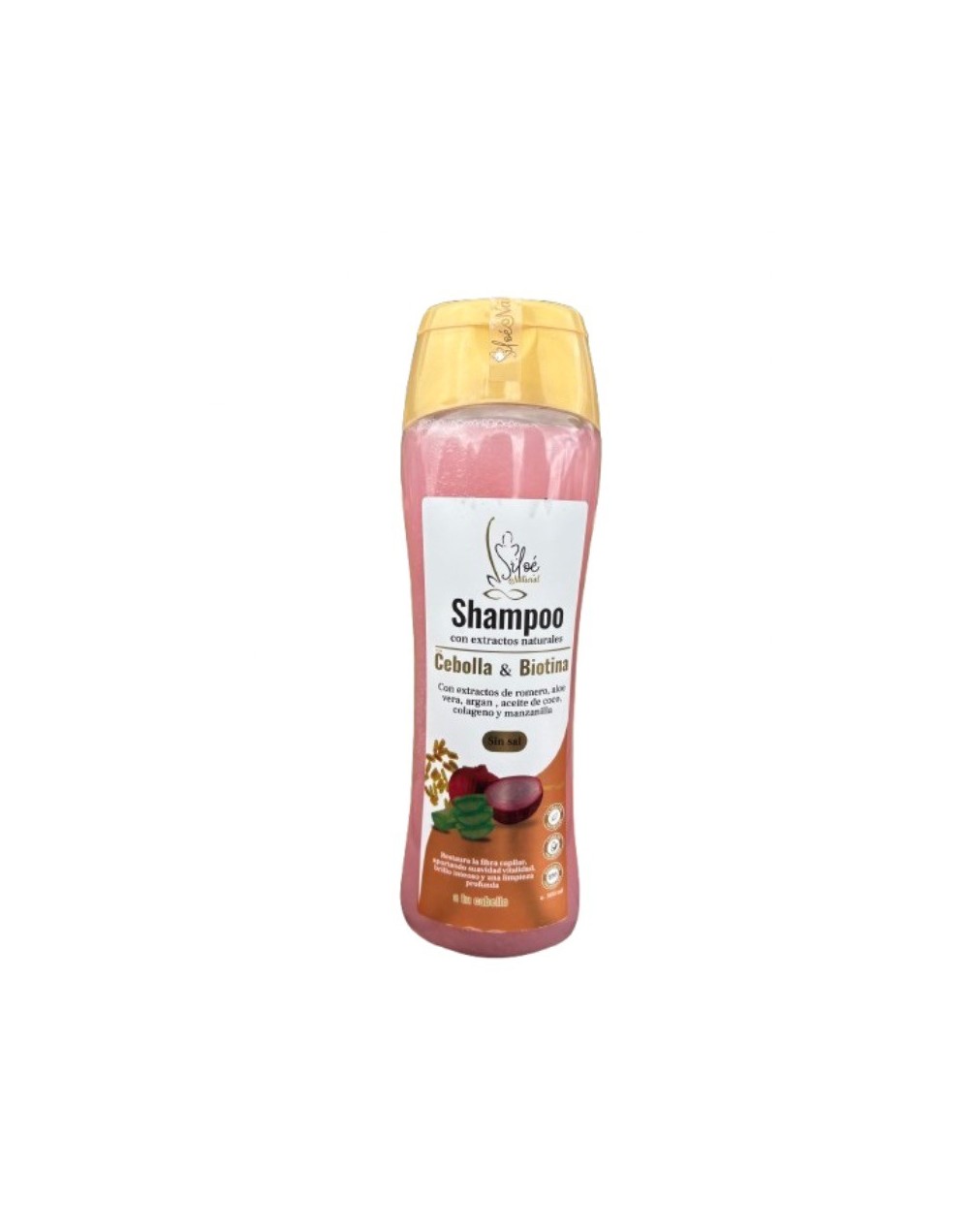 Shampoo con extractos naturales 