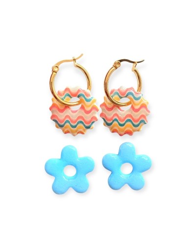 Aretes MI DOLÇA - Ritmo pastel