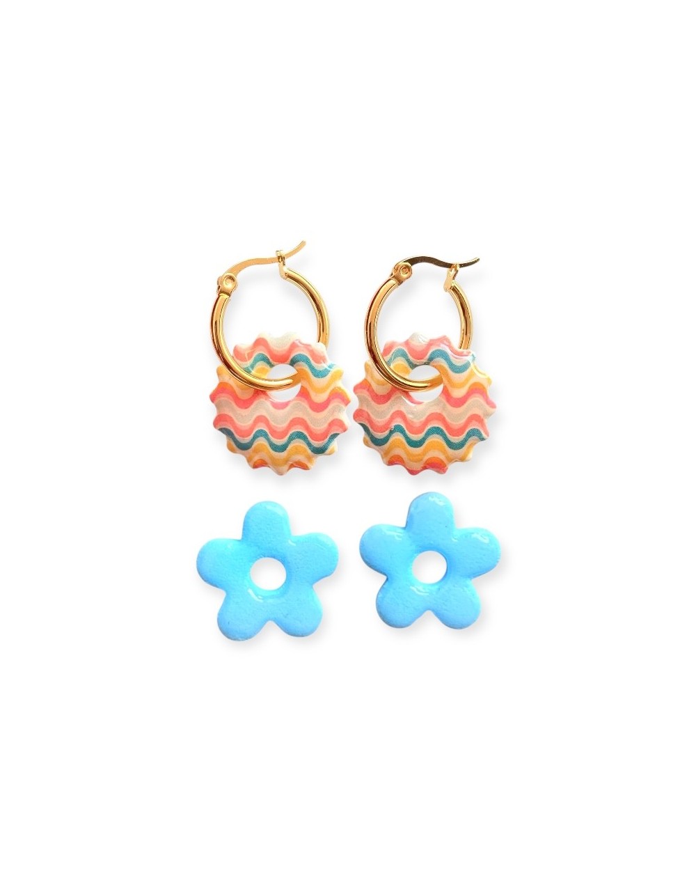 Aretes MI DOLÇA - Ritmo pastel