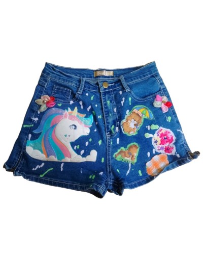 Short De Jean Para Niña