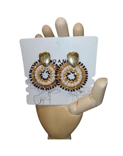 Aretes Tejidos
