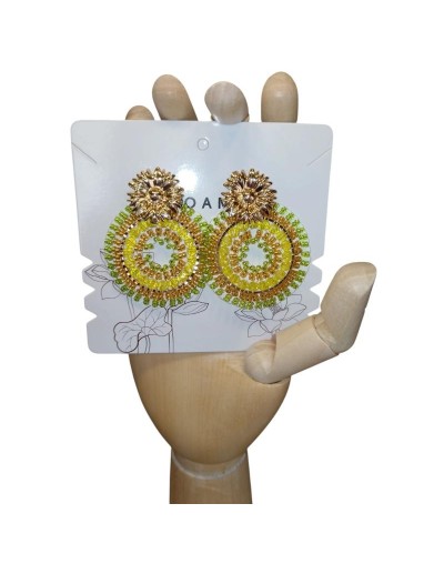 Aretes Tejidos
