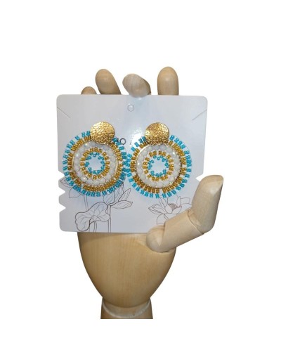 Aretes Tejidos