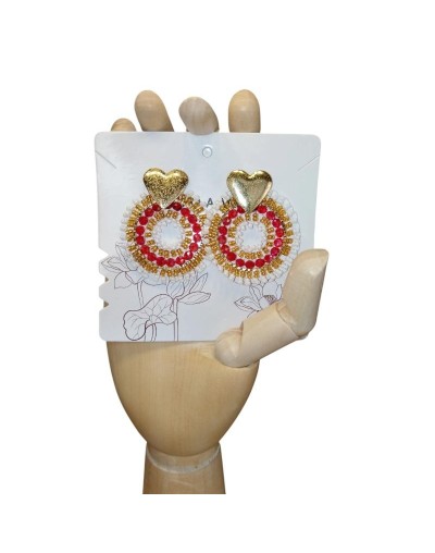 Aretes Tejidos