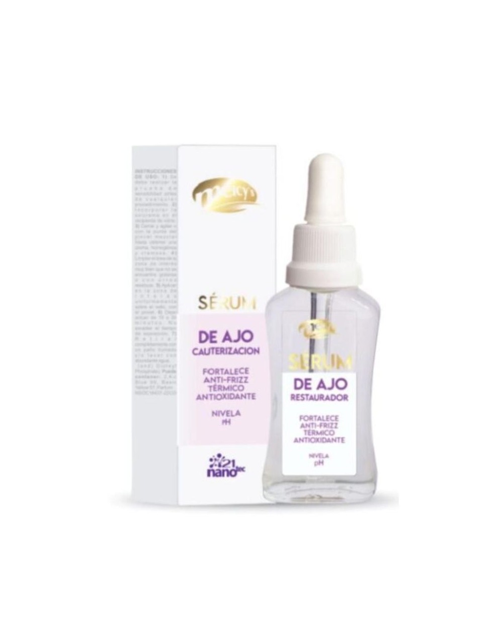 MEICYS SERUM SUERO CAPILAR DE AJO RESTAURADOR 35ML