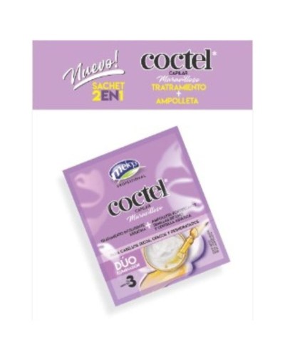 MEICYS COCTEL CAPILAR TRATAMIENTO INTELIGENTE KERATINA MAS AMPOLLA FORTIFICANTE X12 SACHET