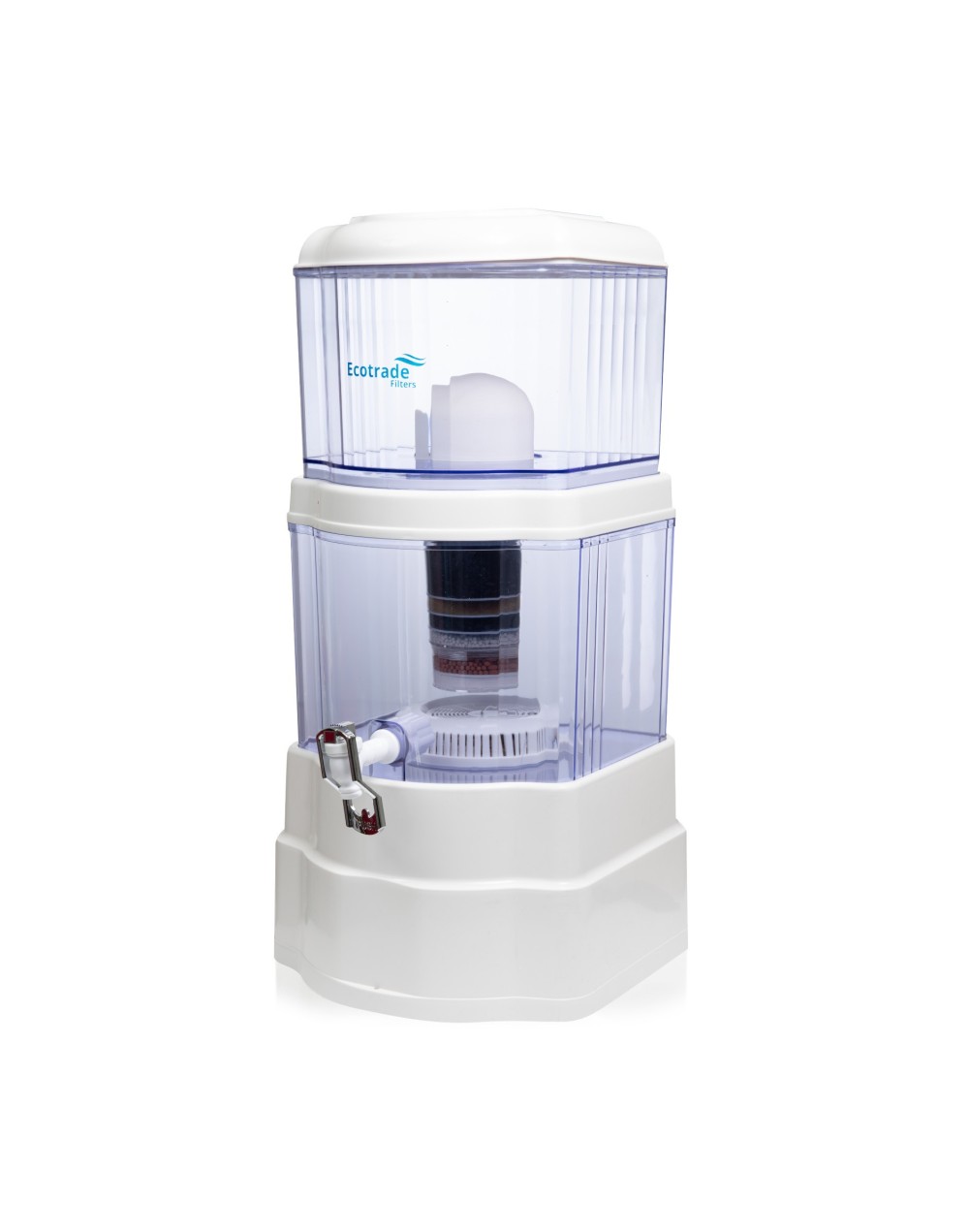 Filtro Purificador Agua Bioenergético Ecotrade Filtro De 28 Litros