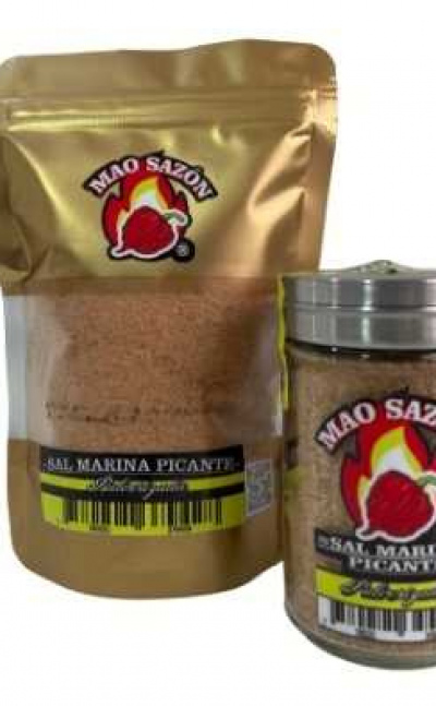 Combo sachet salero sal marina picante pulverizada 290 gr