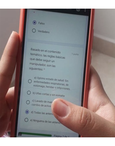 CAPACITACIÓN MANIPULACIÓN DE ALIMENTOS VIRTUAL