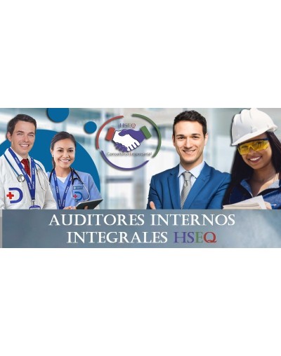 AUDITOR INTERNO INTEGRAL HSEQ  NTC ISO 90012015 ISO 450012018 ISO 140012015
