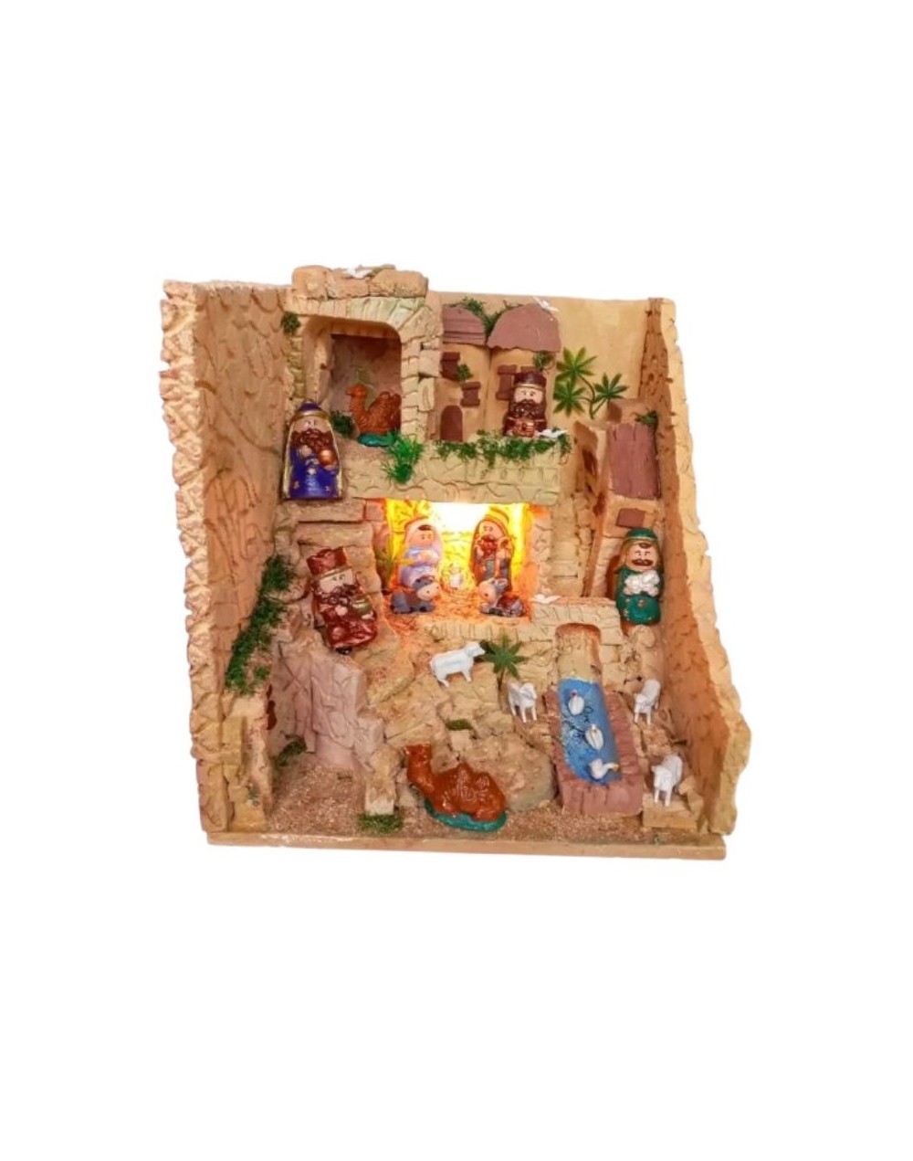 Pesebre aldea de belén