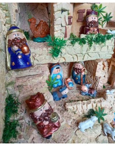 Pesebre aldea de belén