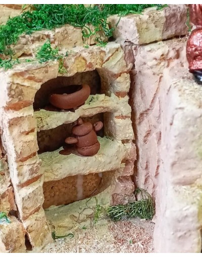 Pesebre aldea de belén